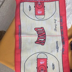 2 UNLV Basketball Court Towels From 1990  Apx 11x8